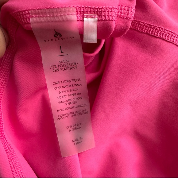 RYDERWEAR TOP  M  VGUC PINK - Picture 7 of 11